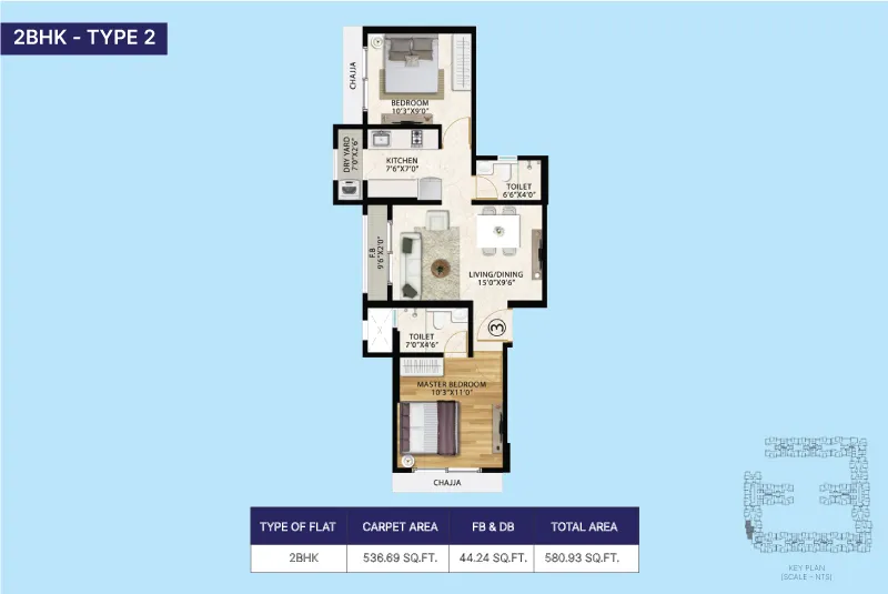 1, 2 & 3 BHK Flats Virar West